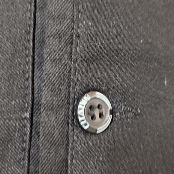 CITADIN MICRO ULTRA LOW RISE SLANT POCKET DRESS BLACK PANT - Picture 10 of 15